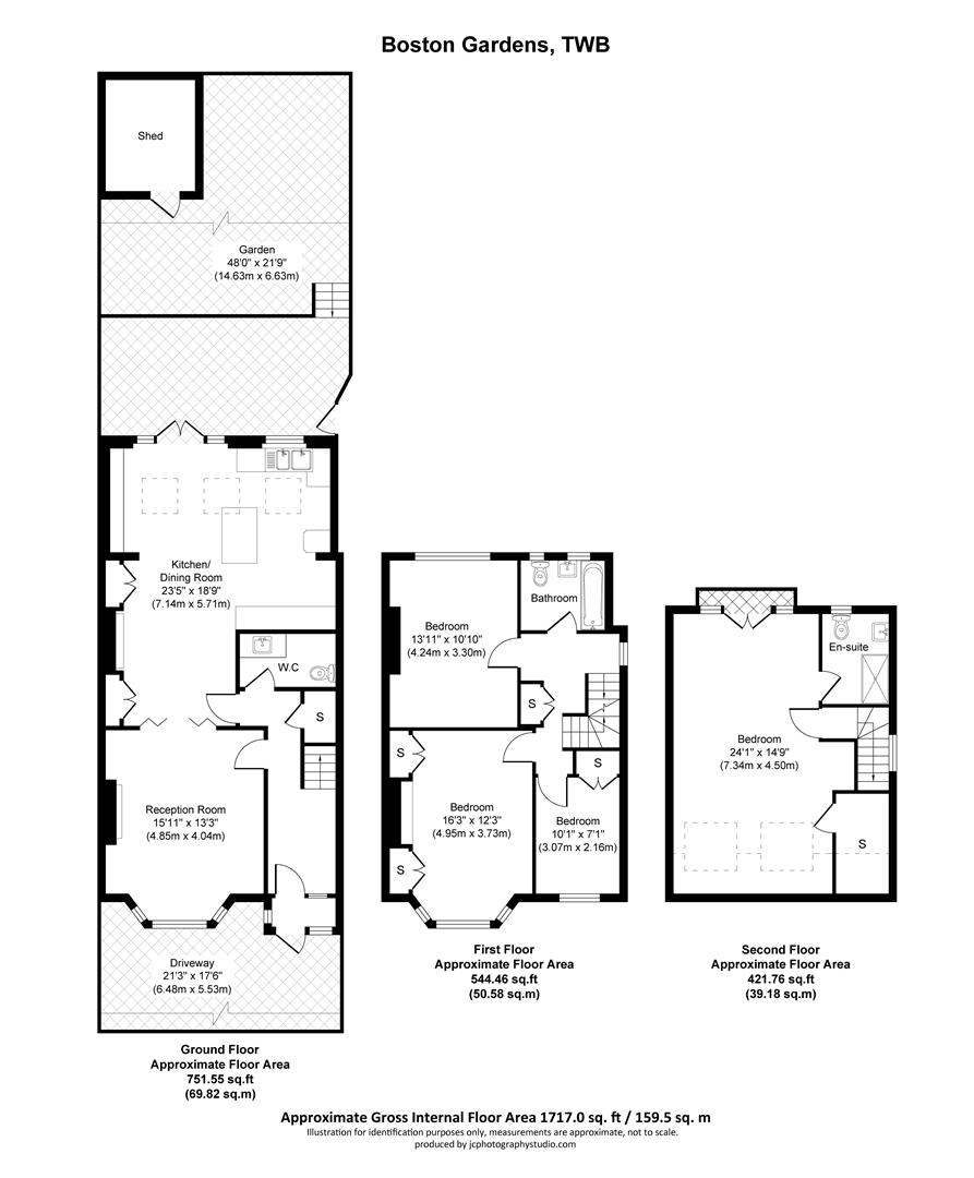 Property details for Boston Gardens, Brentford £950,000 Vebra